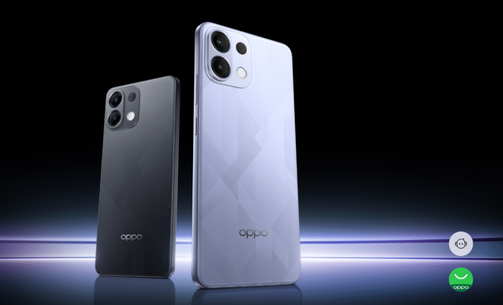 Oppo K13 5G smartphone with massive battery and fast charging