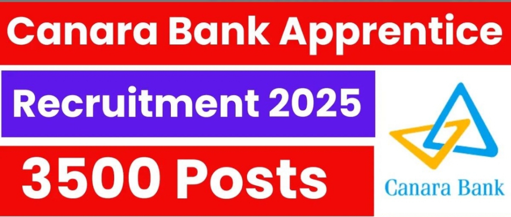 Canara Bank Apprentice Recruitment 2025